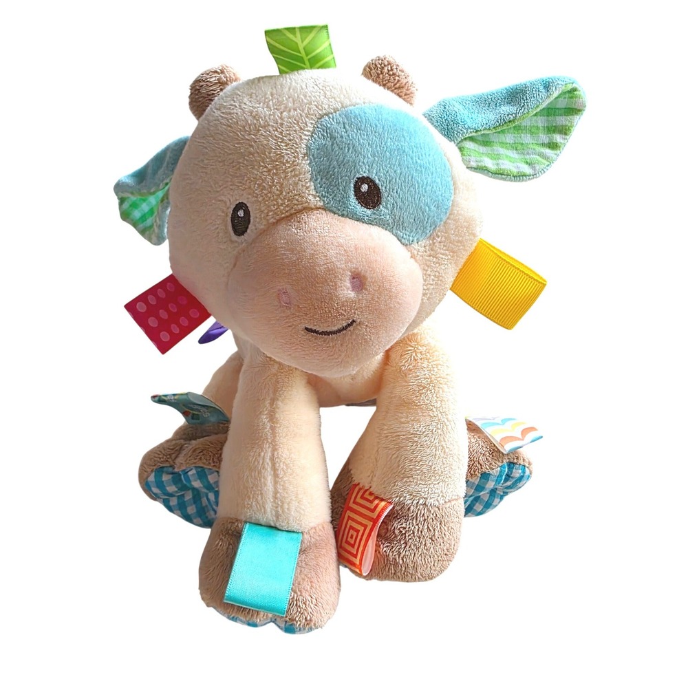 Taggies Casey Cow Signature Collection Mary Meyer Baby Plush 10"